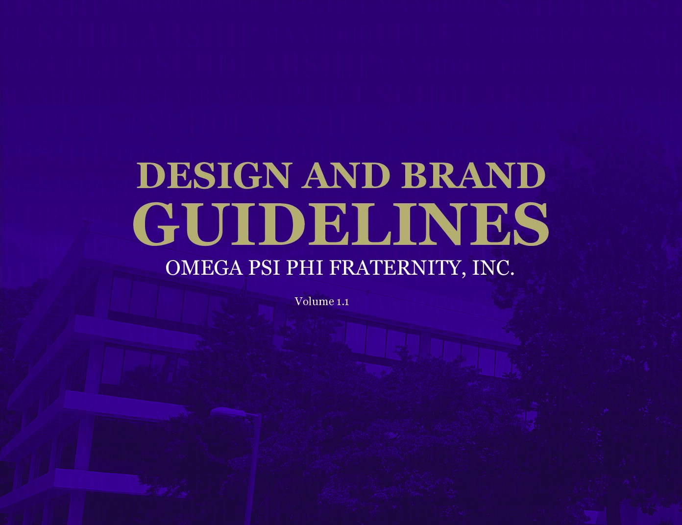 Omega Psi Phi Branding Guide Lines